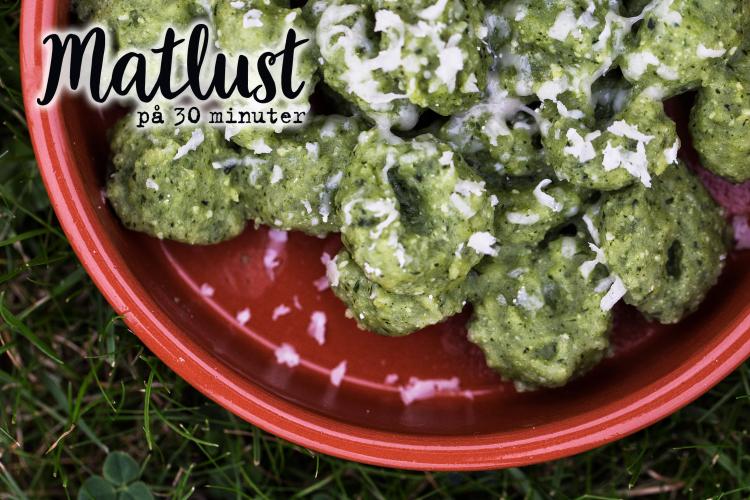 Spenat- och ricottagnocchi med fänkålssalsicca